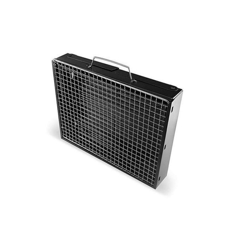 Barbecue rectangulaire à charbon - Profitez de délicieux repas grillés partout où vous allez!