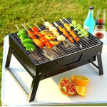 Barbecue rectangulaire à charbon - Profitez de délicieux repas grillés partout où vous allez!