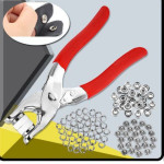 Kit d'outils de fixation à pression Des Boutons De Vêtements Pack De 200Pcs