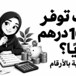 كيف توفر 1000 درهم شهريًا؟ خطة عملية بالأرقام