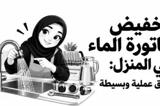 تخفيض فاتورة الماء في المنزل: طرق عملية وبسيطة